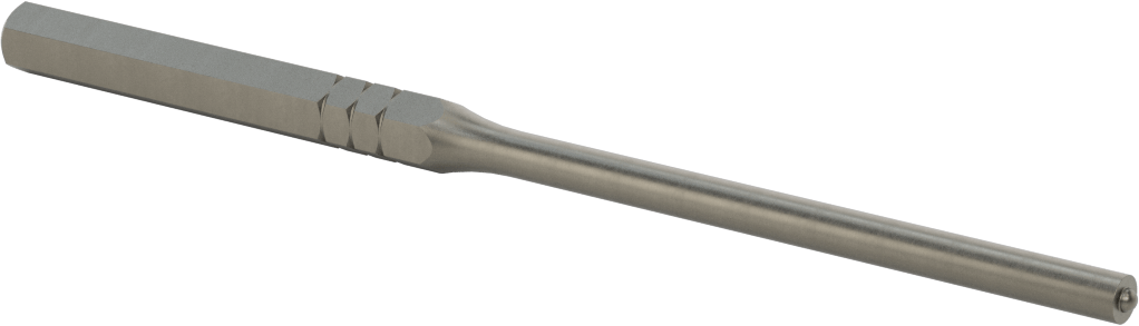 Pim Çıkarma Zımbası, 1/4" ve 6 mm Çaplı İçi Boş ve Yaylı Pimler için