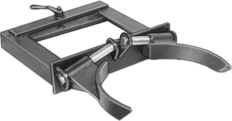 Yan Tutuşlu Çatal Montajlı Tambur Tutucu, 15 için, 30 ve 55 Galon, 13", 17-1/4“&22-1/2” Çaplı Konteyner