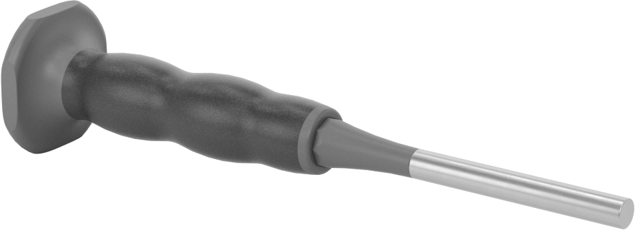 Pim Çıkarma Zımbası, Şok Emici Ultra Grip, 15/64" için, 6 mm Çaplı Pimler