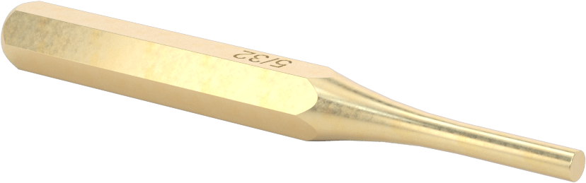 Yüzeyi Çizmeyen Pim Çıkarma Zımbası, 5/8“ Uzunlukta 5/32” ve 4 mm Çaplı Pimler için