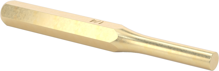Yüzeyi Çizmeyen Pim Çıkarma Zımbası, 1“ Uzunlukta 1/4” ve 6 mm Çaplı Pimler için