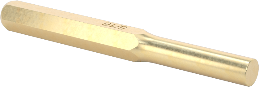 Yüzeyi Çizmeyen Pim Çıkarma Zımbası, 1-1/4“ Uzunlukta 5/16” ve 8 mm Çaplı Pimler için