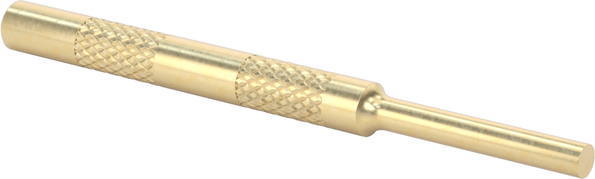 Yüzeyi Çizmeyen Pim Çıkarma Zımbası, 1-1/4“ Uzunlukta, 3/16” ve 5 mm Çapında Pimler için