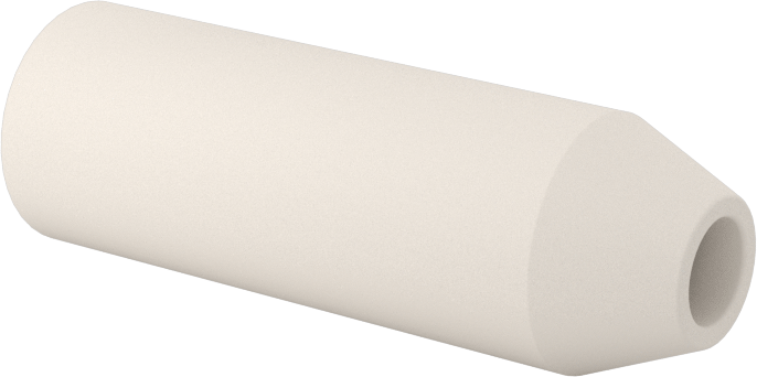 13/64“ İç Çap x 1/2” Dış Çap Uçlu Seramik Nozul