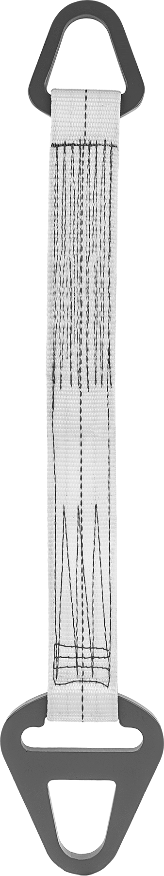 Choker Bağlantı Elemanlı Kayış Sapan, 3" Genişlik, 7025 lbs. Boğma Kapasitesi, Polyester, 9 Fit Uzunluk