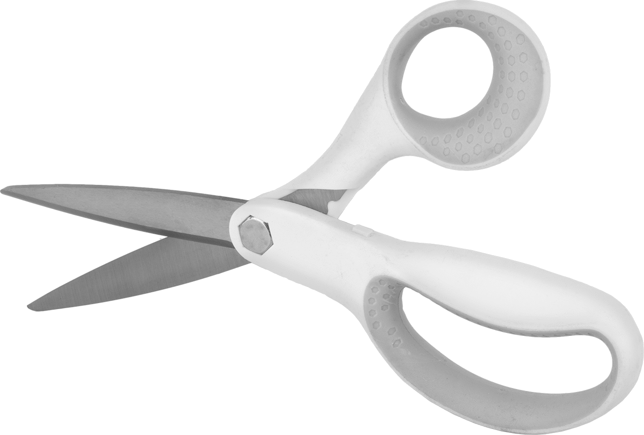 Uzun Ömürlü Hafif Makas, 8" Toplam Uzunluk, 3-1/4" Kesme Uzunluğu