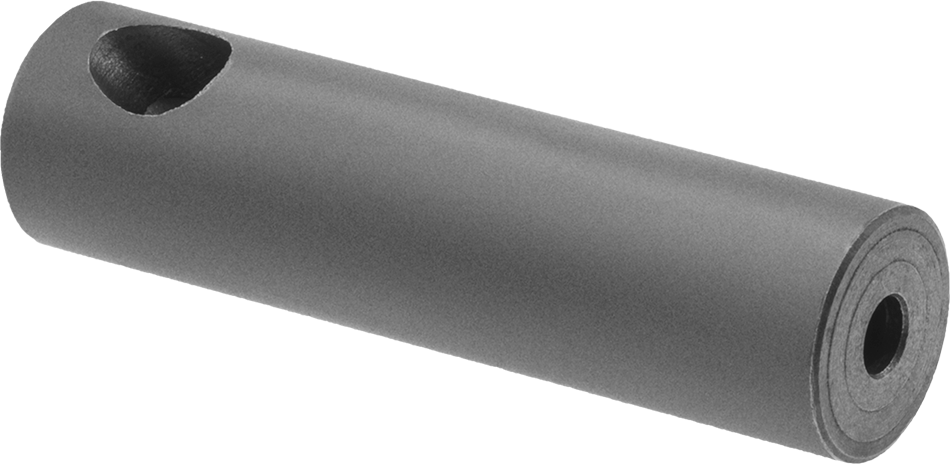 Aşındırıcı Kumlama Nozulu, Akışlı Püskürtmeli Düz, 3/16“ İç Çap x 5/8” Dış Çap Uç, Çelik