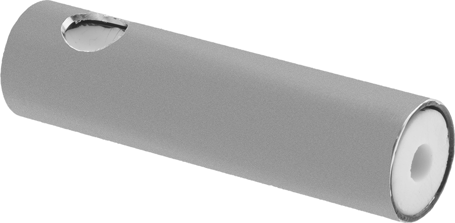 Aşındırıcı Kumlama Nozulu, Akışlı Püskürtmeli Düz, 5/16" ID x 5/8" OD, Seramik