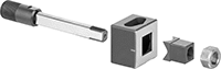 Stud-Driven Rectangle Hole Punches