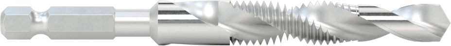 Hızlı Değiştirilebilir Altıgen Şaftlı Matkap Tapası, Matkaplar ve Tornavidalar için, Kaplamasız, M10 x 1,5 mm Diş
