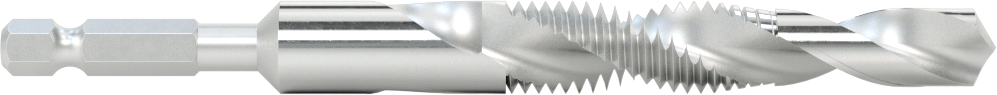 Hızlı Değiştirilebilir Altıgen Şaftlı Matkap Tapası, Matkaplar ve Tornavidalar için, Kaplamasız, M12 x 1,75 mm Diş