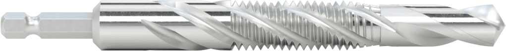 Hızlı Değiştirilebilir Altıgen Şaftlı Matkap Tapası, Matkaplar ve Tornavidalar için, Kaplamasız Yüksek Hızlı Çelik, M14 x 2 mm Boyut