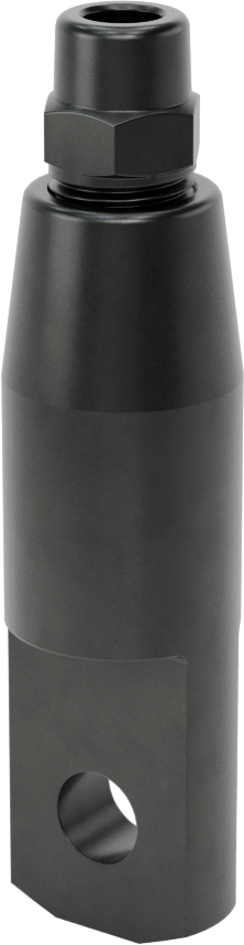 Plug-Lock Tel Halat Bağlantı Parçası - Kaldırma için, Çelik, Halkalı Uç, 1/4" Halat Çapı için