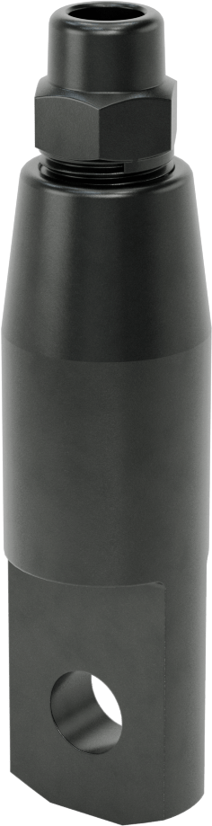 Plug-Lock Tel Halat Bağlantı Parçası - Kaldırma için, Çelik, Halkalı Uç, 3/8" Halat Çapı için