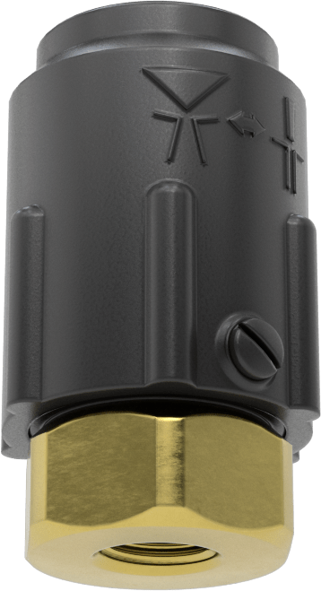 Ayarlanabilir Püskürtme Açılı Yüksek Basınçlı Püskürtme Nozulu, 1/8 NPT Dişi, 300 PSI'da 2,7 gpm
