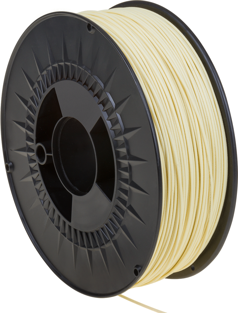 Aşınmaya Dayanıklı 3D Yazıcı Filamenti, Kaygan, Bej Plastik Karışımı, 1,75 mm Çap