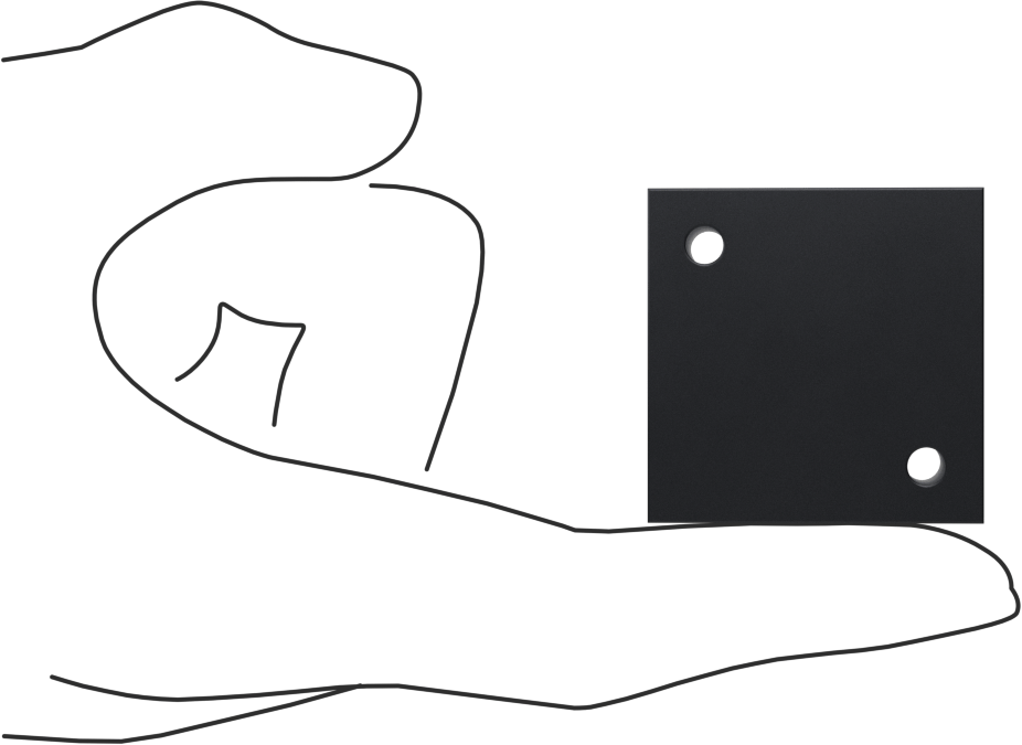 Üç Çıkışlı Düşük Profilli Kare Manifold, Alüminyum, UN/UNF (SAE), 9/16“-18 Giriş X7/16”-20 Çıkış