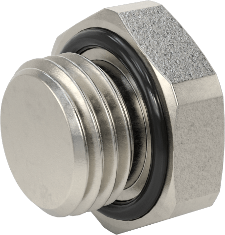 Orta Basınçlı Alüminyum Tapa, M14 x 1,50 mm Diş