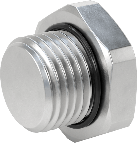 Orta Basınçlı Alüminyum Tapa, M16 x 1,50 mm Dişli