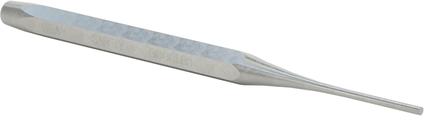 Darbeye Dayanıklı Pim Çıkarma Zımbası, 1/16“ Çap x 3/4” Uzunlukta Pim için