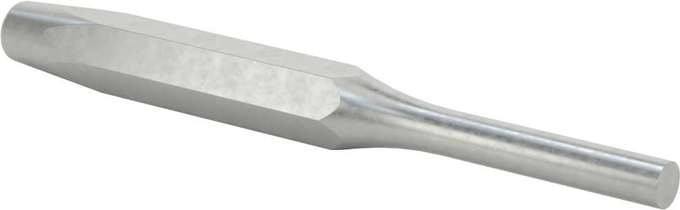 Darbeye Dayanıklı Pim Çıkarma Zımbası, 2“ Uzunluk 3/8” ve 10 mm Çaplı Pimler için