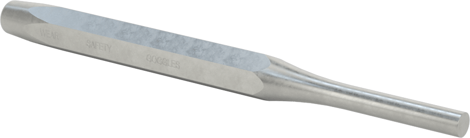 Darbeye Dayanıklı Pim Çıkarma Zımbası, 1/4“ Çap x 1-1/4” Uzunlukta Pim için
