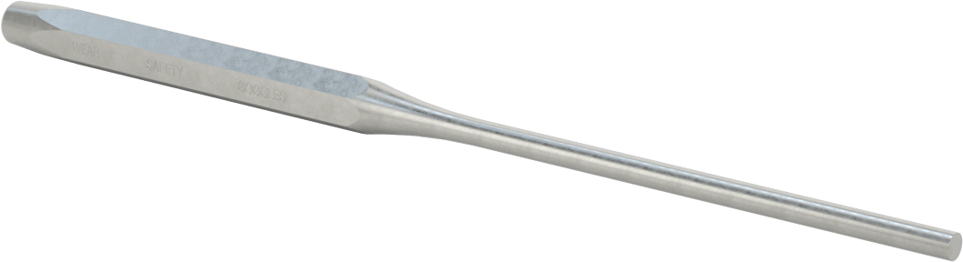 Darbeye Dayanıklı Pim Çıkarma Zımbası, 3/16“ Çap x 3-1/2” Uzunlukta Pim için