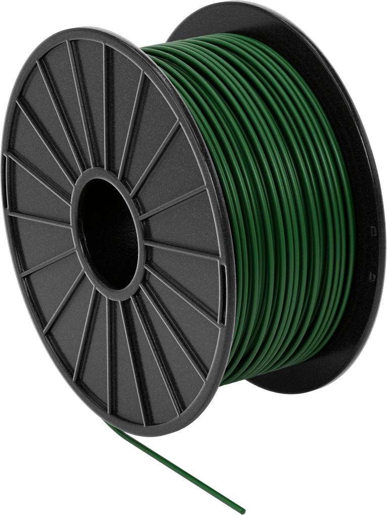 Kolay Baskı 3D Yazıcı Filamenti, Pla, Mat Yeşil, 2,85 mm Çap, 1000 G