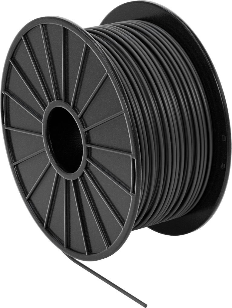 Kolay Baskı 3D Yazıcı Filamenti, Pla, Opak Gri, 2,85 mm Çap, 1000 G