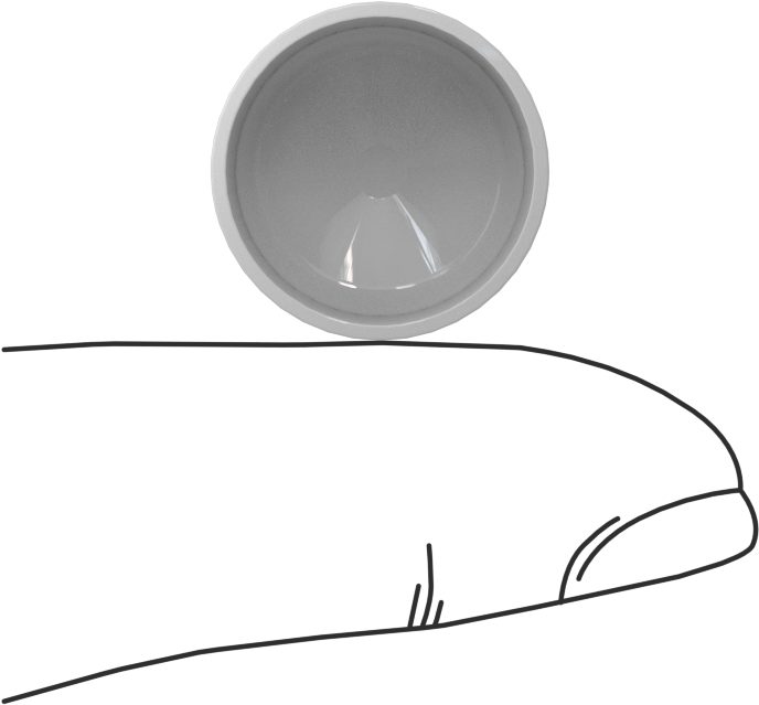 Gıda ve İçecek Sektörü için Kapaklar, 5/8" Dış Çap için, 1/2" İç Yükseklik