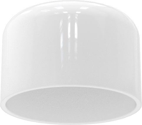 Gıda ve İçecek Sektörü için Kapaklar, 3/4" dış çap için, 1/2" İç Yükseklik