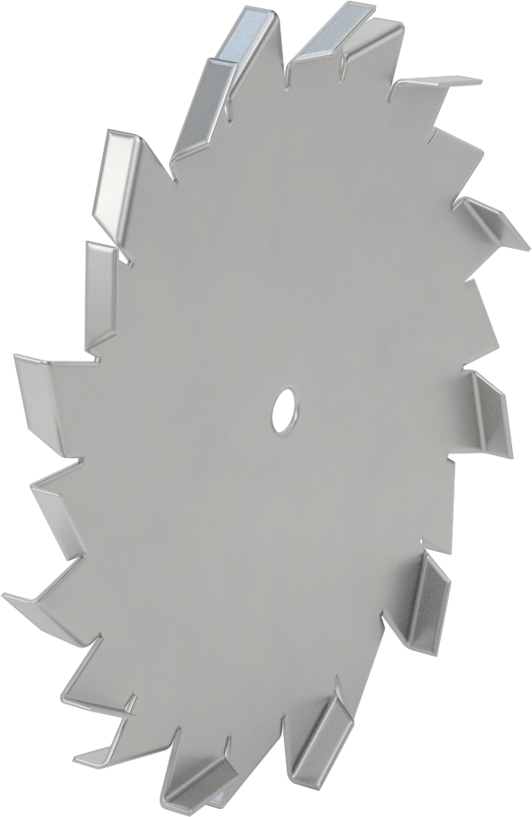 Karıştırıcı Bıçağı, İnce Sıvılar ve 1/2" Mil Çapı için, 9" Çap