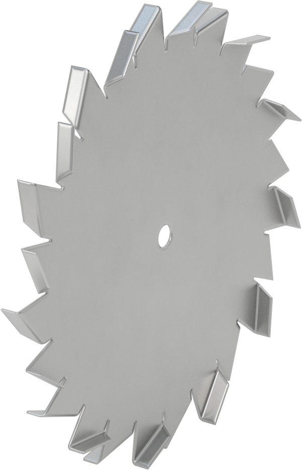 Karıştırıcı Bıçağı, İnce Sıvılar ve 1/2" Mil Çapı için, 10" Çap