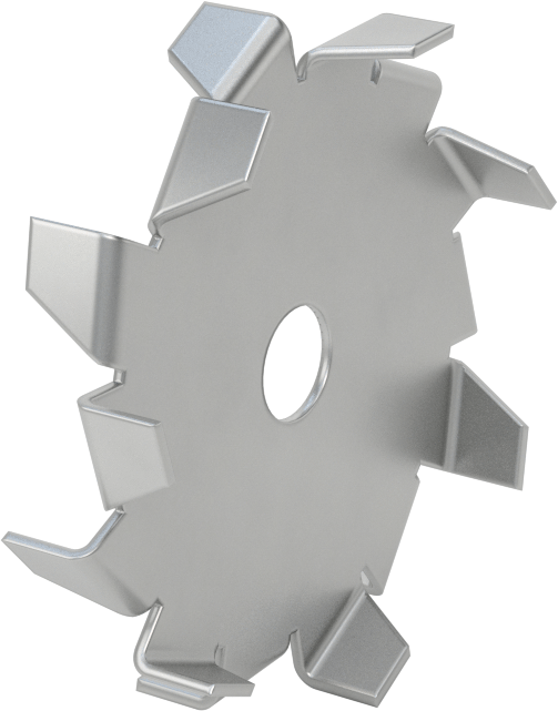 Karıştırıcı Bıçağı, İnce Sıvılar ve 1/2" Mil Çapı için, 3" Çap
