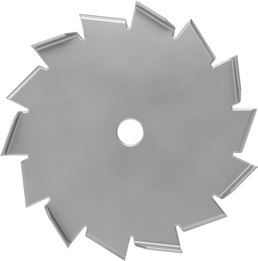 Karıştırıcı Bıçağı, İnce Sıvılar ve 1/2" Mil Çapı için, 5" Çap