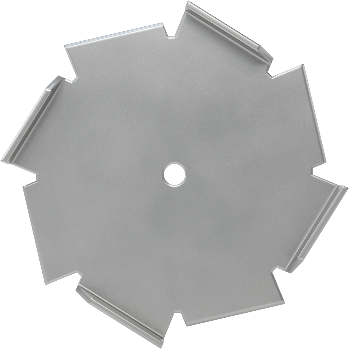 Karıştırıcı Bıçağı, Kalın Sıvılar ve 1/2" Mil Çapı için, 8" Çap