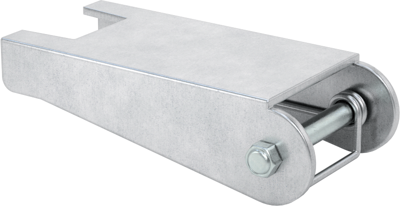 Kaldırma için Pimli Yaylı Kanca Mandal Kiti, Galvanizli Çelik, 3-1/16“ Uzunluk x 1-3/8” Genişlik