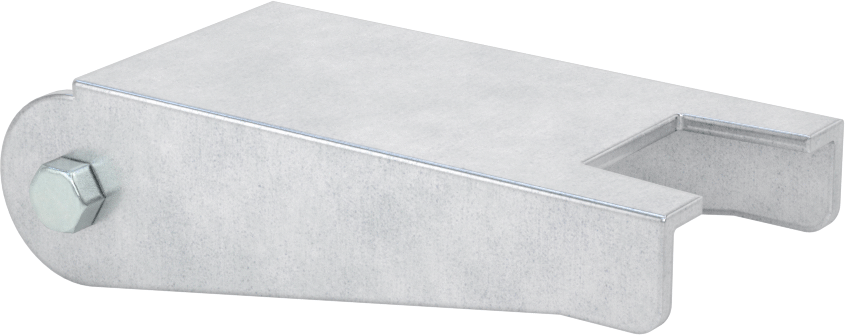 Kaldırma için Pimli Yaylı Kanca Mandal Kiti, Galvanizli Çelik, 3-7/16“ Uzunluk x 1-1/2” Genişlik