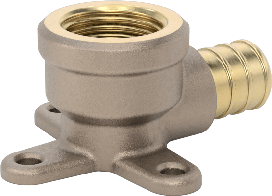 İçme Suyu için Dikenli Boru Bağlantı Parçası, 90 Derece Dirsek Adaptörü, 1/2" Boru İç Çapı x 1/2 NPT Dişi için