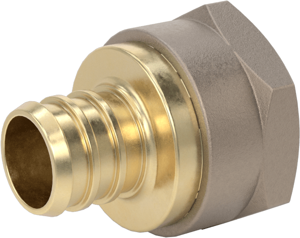 İçme Suyu için Dikenli Boru Bağlantı Parçası, Düz Adaptör, 3/4" Boru İç Çapı x 3/4 NPT Dişi için