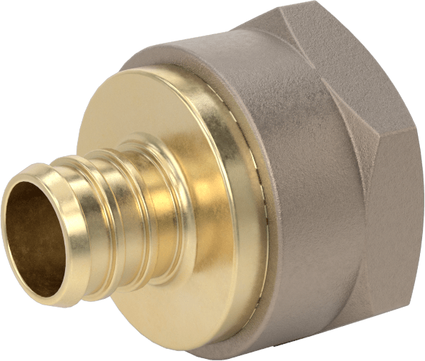 İçme Suyu için Dikenli Boru Bağlantı Parçası, Adaptör, 3/4" Boru İç Çapı x 1 NPT Dişi için