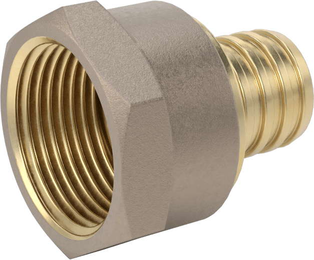 İçme Suyu için Dikenli Boru Bağlantı Parçası, Adaptör, 1" Boru İç Çapı x 1 NPT Dişi için