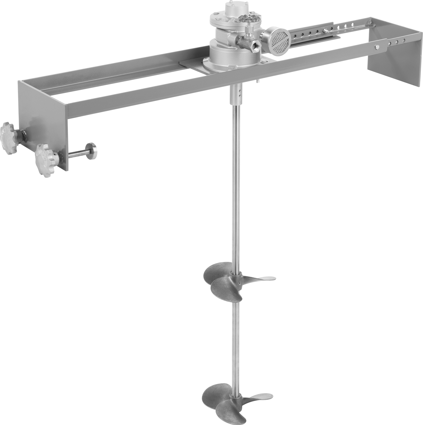 Ara Toplu Konteyner için Karıştırıcı, Hava Tahrikli, İnce Sıvılar için, 4 hp