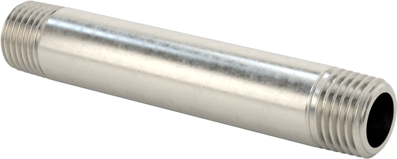 Paslanmaz Çelik Hat Üstü Boru Karıştırıcı, 6 Bıçaklı, 1/4 NPT Erkek