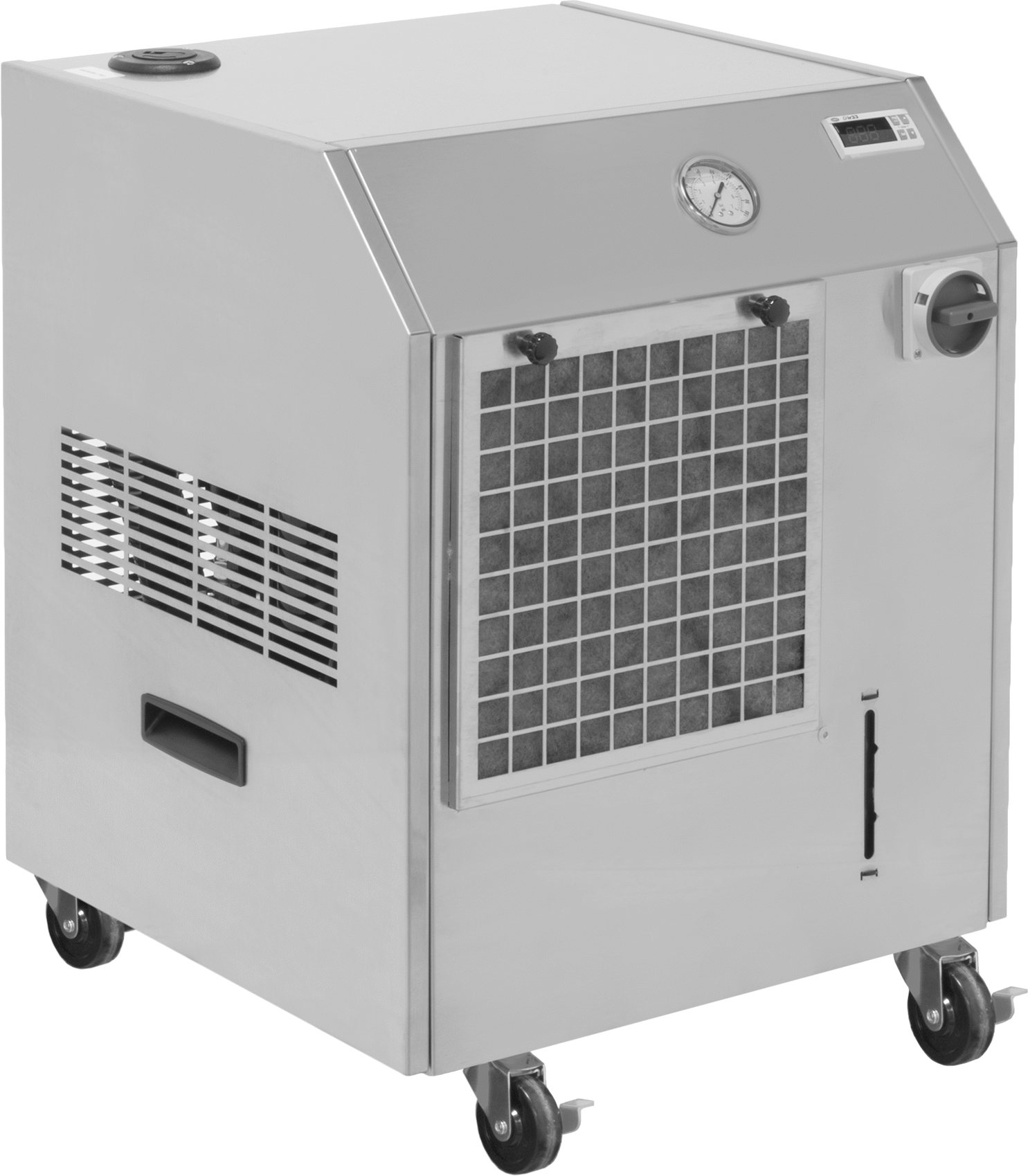Sıvı Soğutucu, 240V AC, Tek Faz, 11300 Btu/saat Soğutma Kapasitesi
