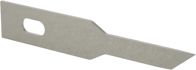 1,41“ Uzunluk x 1/8” Genişlik Hassas Bıçak Ağızları