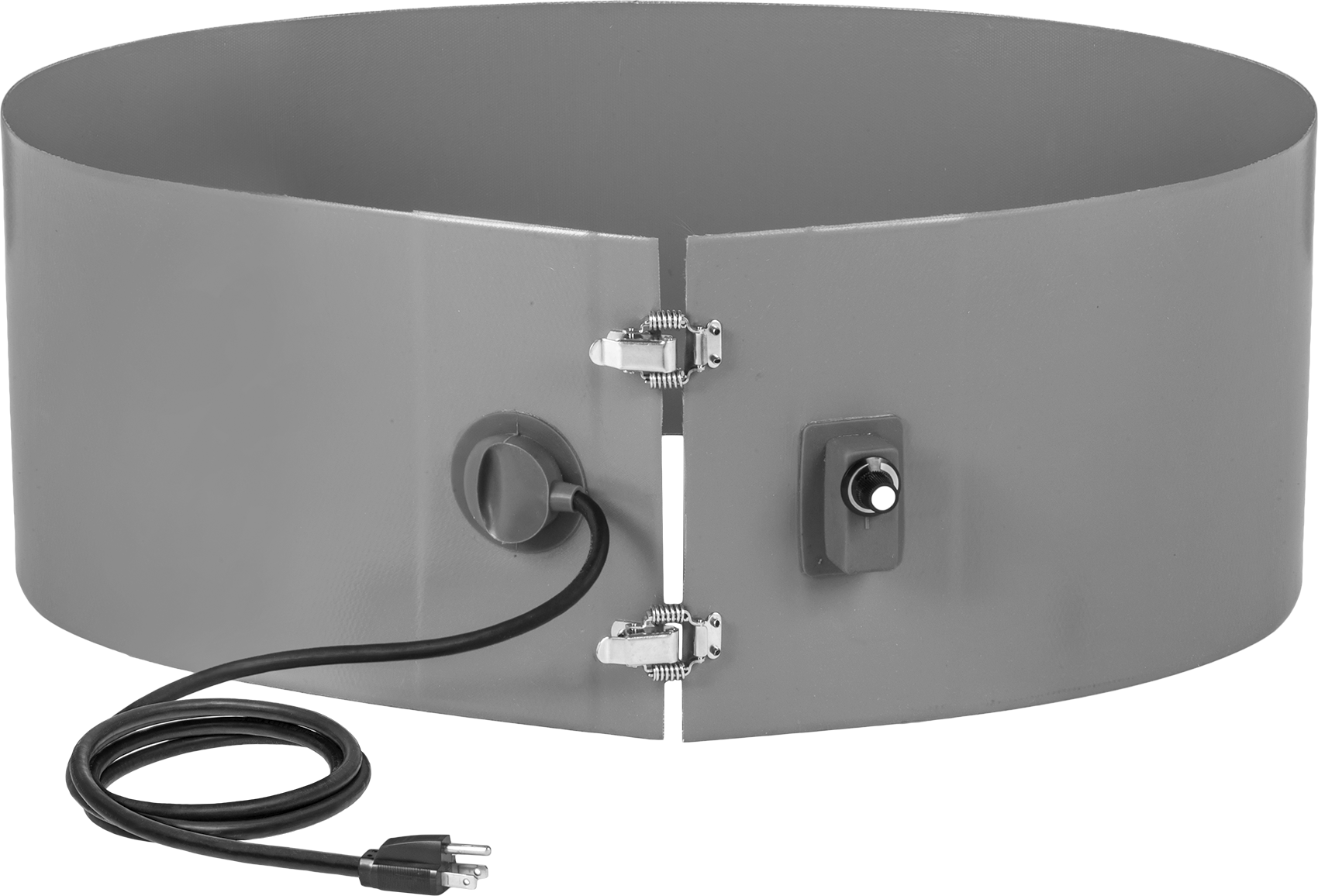 Sıcaklık Kontrollü Sarmal Isıtıcı, 70°-140°F, 55 Galon Metal ve Fiberglas Konteyner için