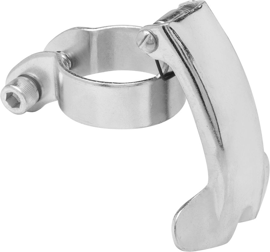 Kelepçeli Yaylı Kanca Mandal Kiti, Çinko Kaplı Çelik, 7/8“ ila 1” Boyun Çapı Aralığı için