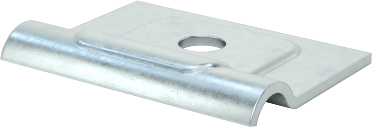 Düşük Profilli Dikme Montajlı Metal Yönlendirme Kelepçesi, 5/16" ID