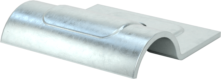 Düşük Profilli Dikme Montajlı Metal Yönlendirme Kelepçesi, 3/4" ID